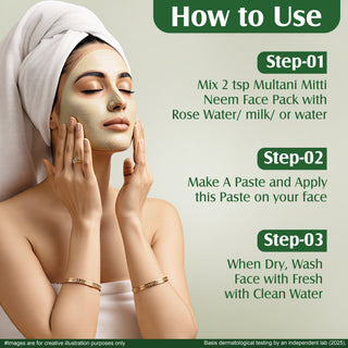 Mitti Supreme Neem  | Nature’s Secret for Clear| Acne-Free & Healthy Glowing Skin |