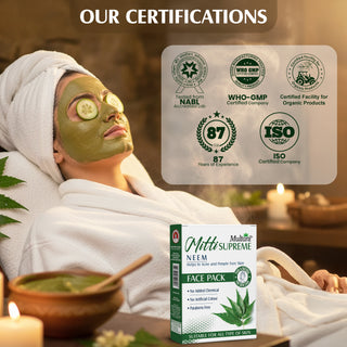 Mitti Supreme Neem  | Nature’s Secret for Clear| Acne-Free & Healthy Glowing Skin |