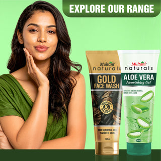 Multani Naturals Neem & Cucumber Face Wash | Useful for Ruduce Acne, Scars and Hydrates the Skin