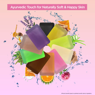 Multani Naturals Paraben & Mineral Oil Free Soaps 1250 GM | Natural Handmade Bathing Bar for Glowing Skin | Everyday Care | Suitable for All Skin Types