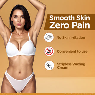 Multani Naturals Papaya Hair Removal Cream | Painless & Easy Cream
