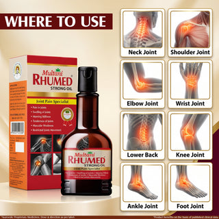Multani Rhumed Strong Oil for Joint Pain Specialist
