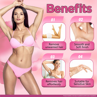 Multani Naturals Rose Hair Removal Cream | Painless & Easy Hair Removal Cream