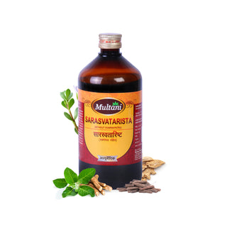 Multani Ayurvedic Saraswatarishta Syrup | Increase Concentration Power & Memory