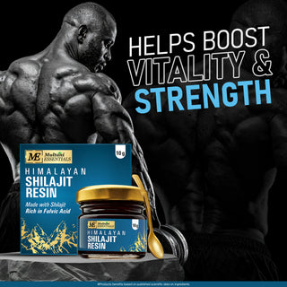 Multani Essentials Himalayan Shilajit Resin with Ashwagandha, Gokhru, Haldi, Safed Musli | Supports Stamina & Rejuvenation | More Than 70% Fulvic Acid