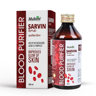 Multani Sundari Jeevak (200 ml) & Multani Sarvin Syrup (100 ml) Women Combo Care Pack For General Weakness & Anaemia