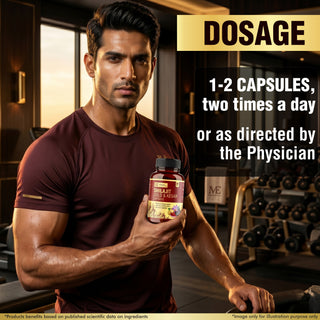 Multani Essentials Shilajit Gold & Kesar Capsules | Daily Energy, Stamina, Strength, Vigour & Vitality Support | With Ashwagandha, Swarna Bhasma & Shudh Shilajit |