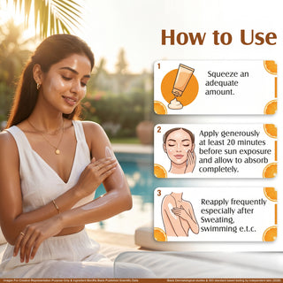 Multani Naturals SPF 50 Sunscreen Lotion | Helps Protect From Sun Burn | Non Oily |Broad Spectrum PA++++| UV-A & UV-B Ray Protecter
