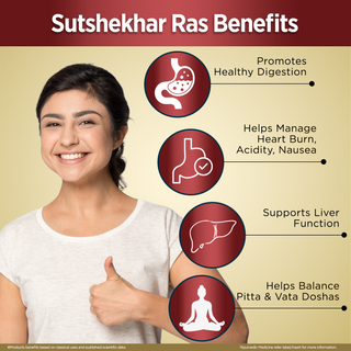 Multani Sutshekhar Ras with Gold |used for hyperacidity, acid reflux and other related conditions
