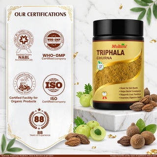 Multani Triphala Churna |Helps relieve constipation & beneficial for eyes