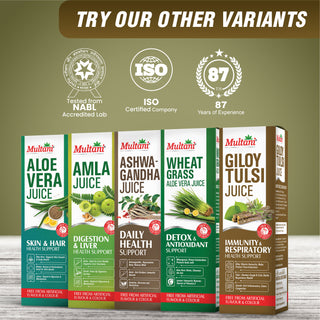 Multani Naturals Triphala Juice 1 Litre | Ayurvedic Herbal Detox Juice for Digestion, Immunity & Gut Health