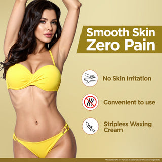 Multani Naturals Painless, Fast & Easy Gold Hair Removal Cream