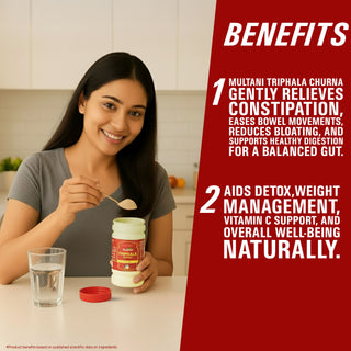 Multani Triphala Churna |Helps relieve constipation & beneficial for eyes